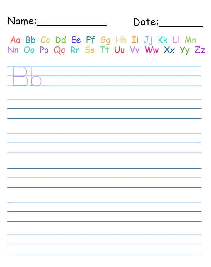 kindergarten handwriting worksheets printable jpg