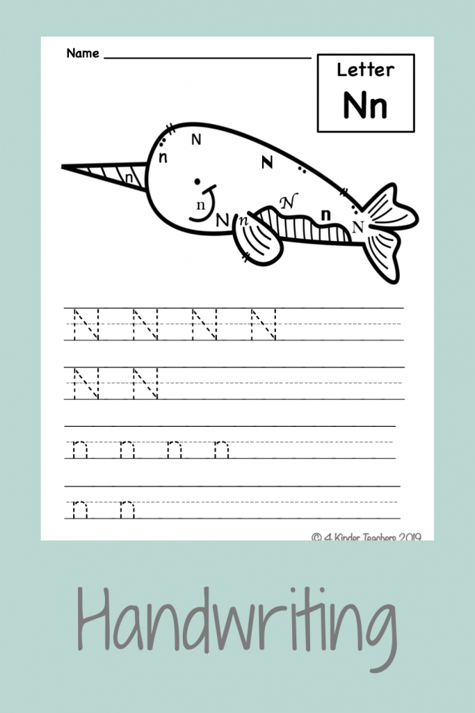 139 Kindergarten Handwriting Worksheets Printable 47