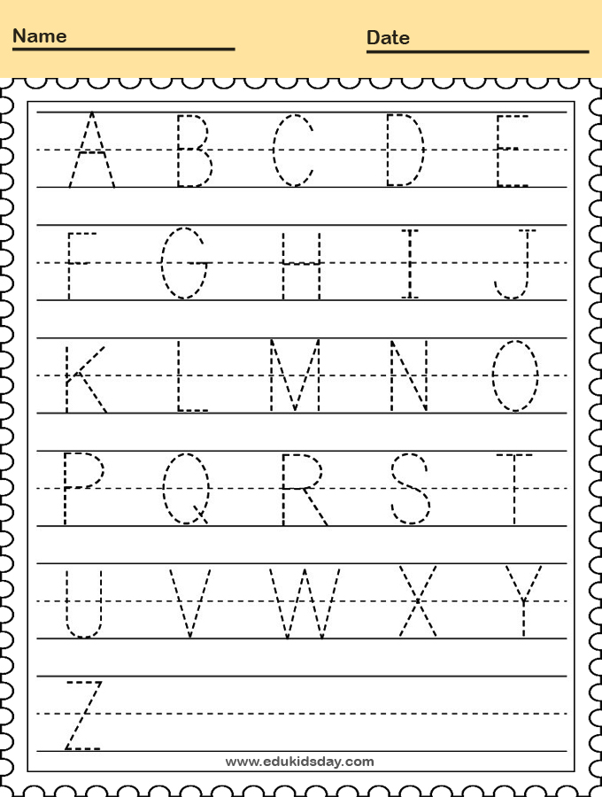 139 Kindergarten Handwriting Worksheets Printable 68