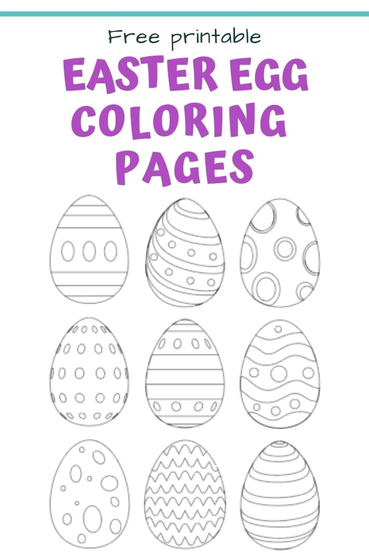 colorful easter egg coloring pages printable jpg