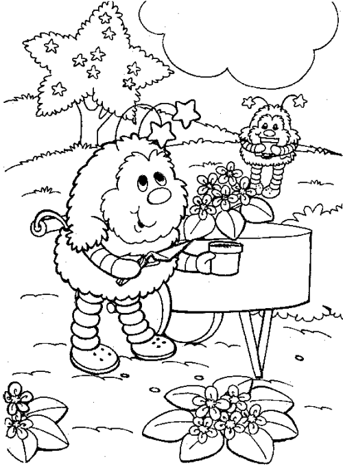 31 Vibrant Rainbow Friends Coloring Pages Printable 12