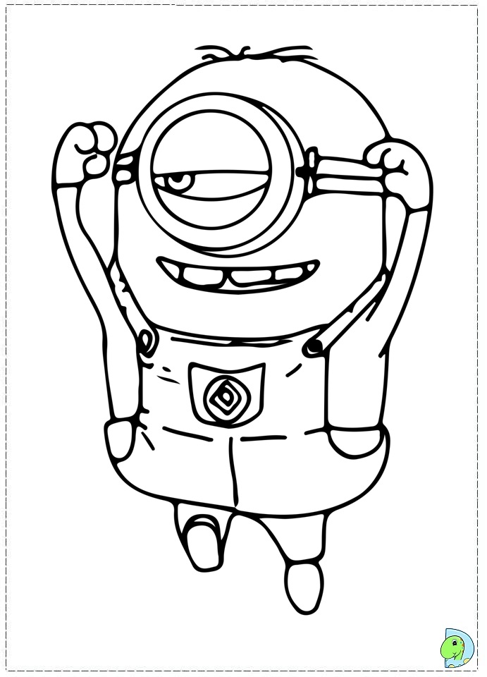 minion minion coloring pages printable jpg