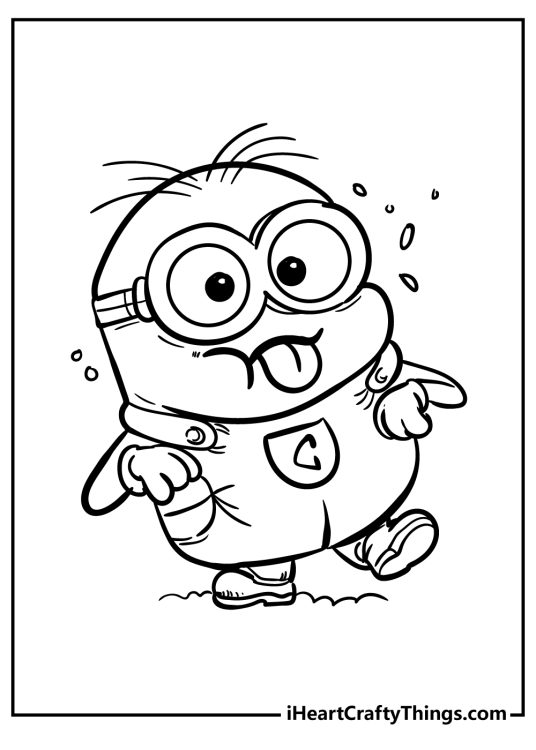 33 Minion Minion Coloring Pages Printable 6