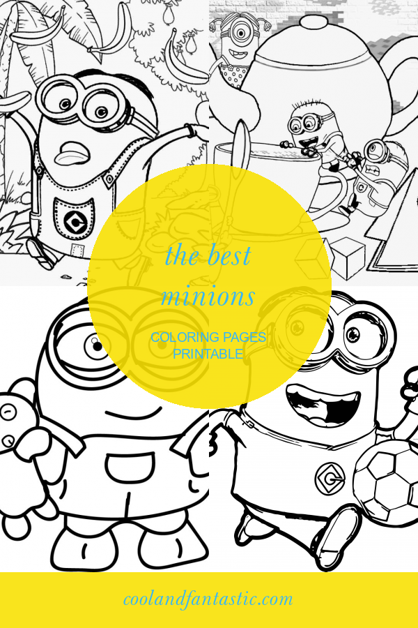 minion minion coloring pages printable jpg