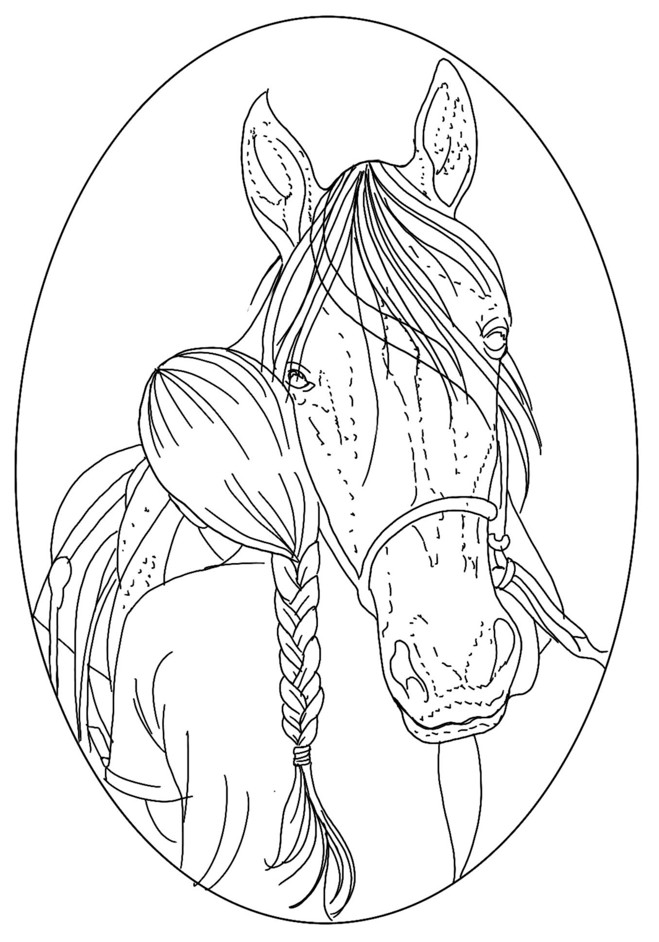 67 Free and Fun Horse Coloring Pages for All Ages