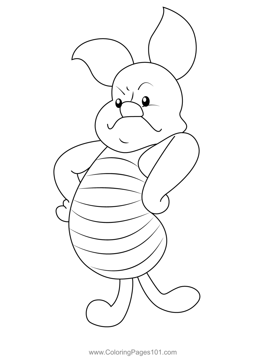 piglet coloring pages printable jpg