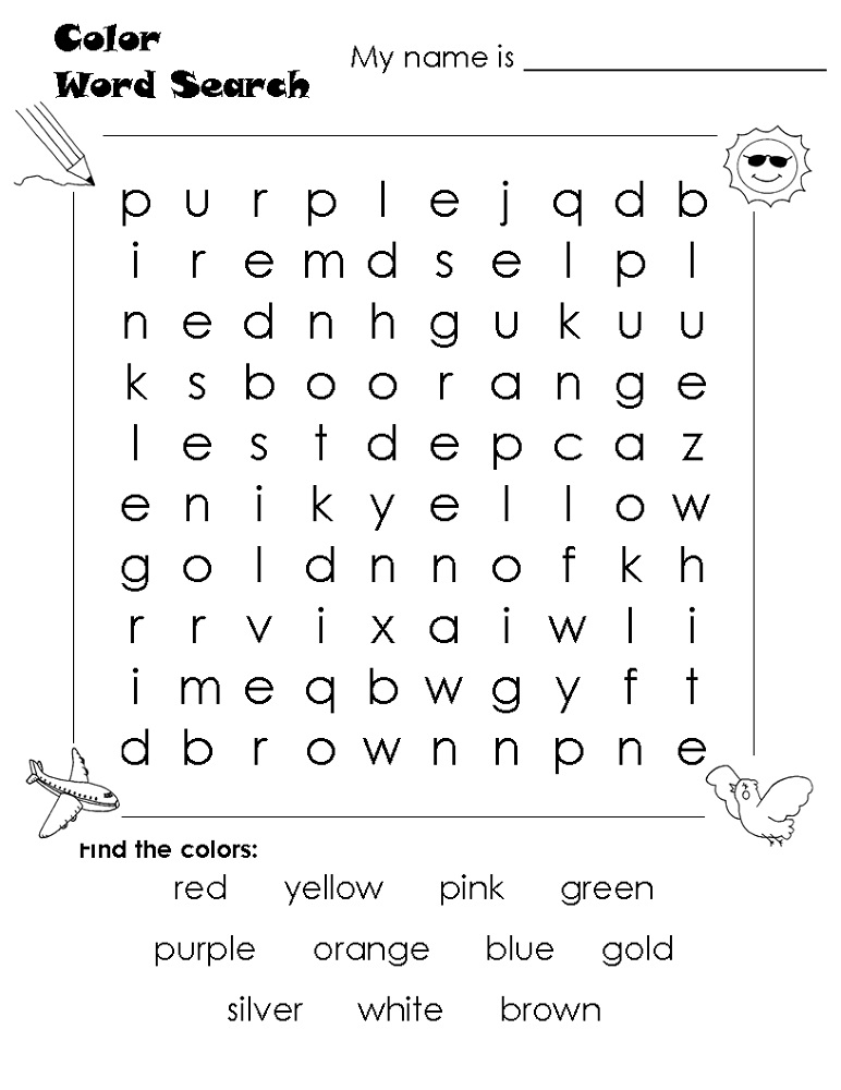 simple easy word search for kids printable jpg