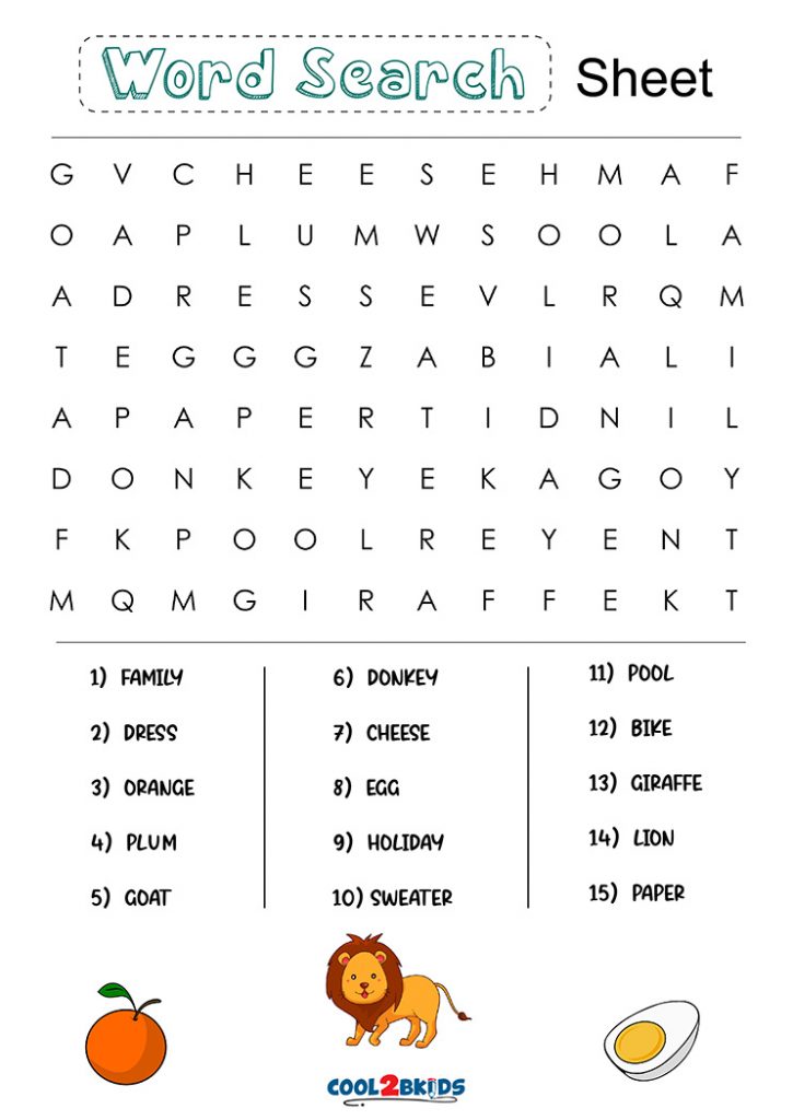 simple easy word search for kids printable jpg