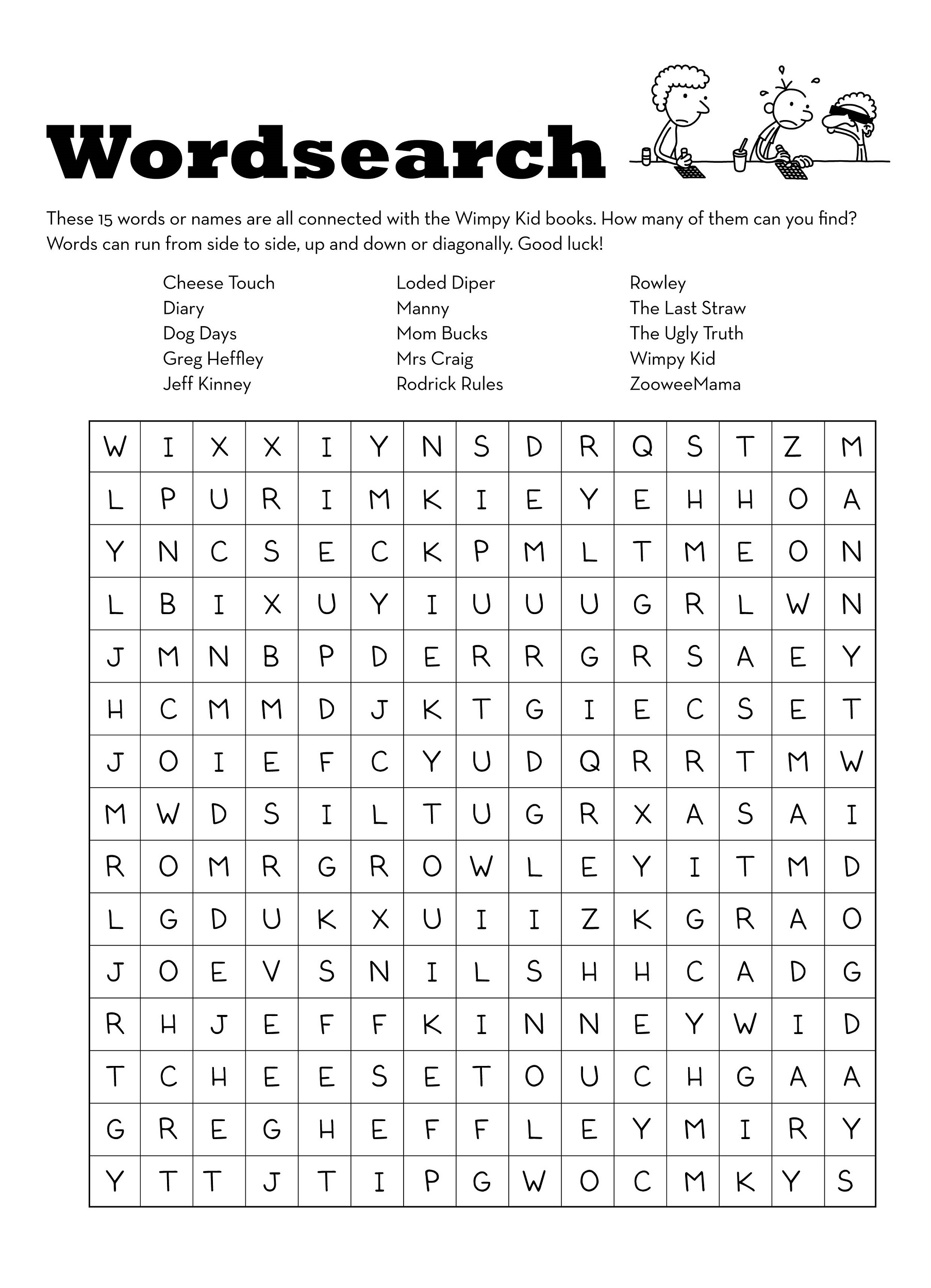 simple easy word search for kids printable jpg