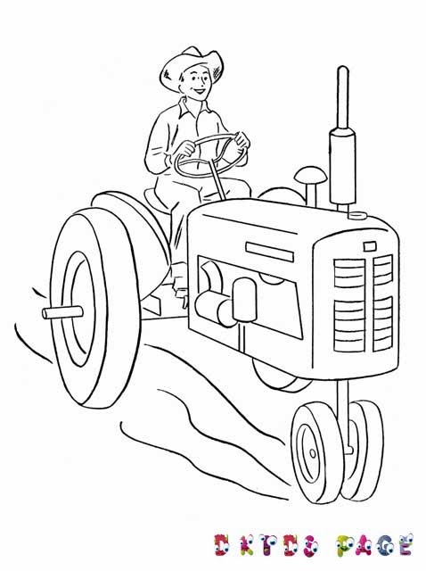 99 Tractor Coloring Pages Printable 77