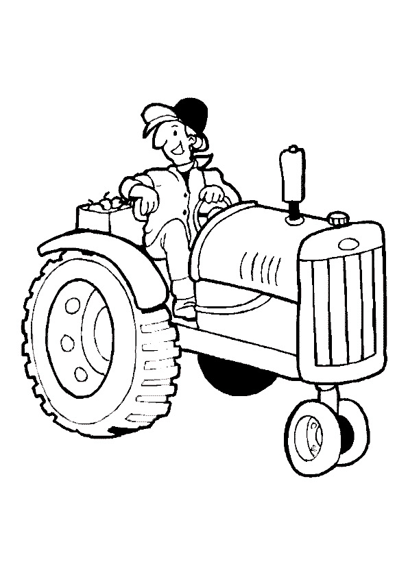 tractor coloring pages printable jpg