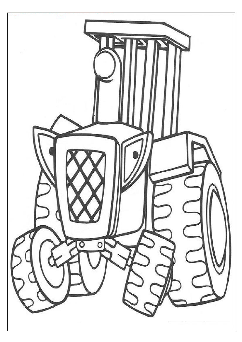 tractor coloring pages printable jpg