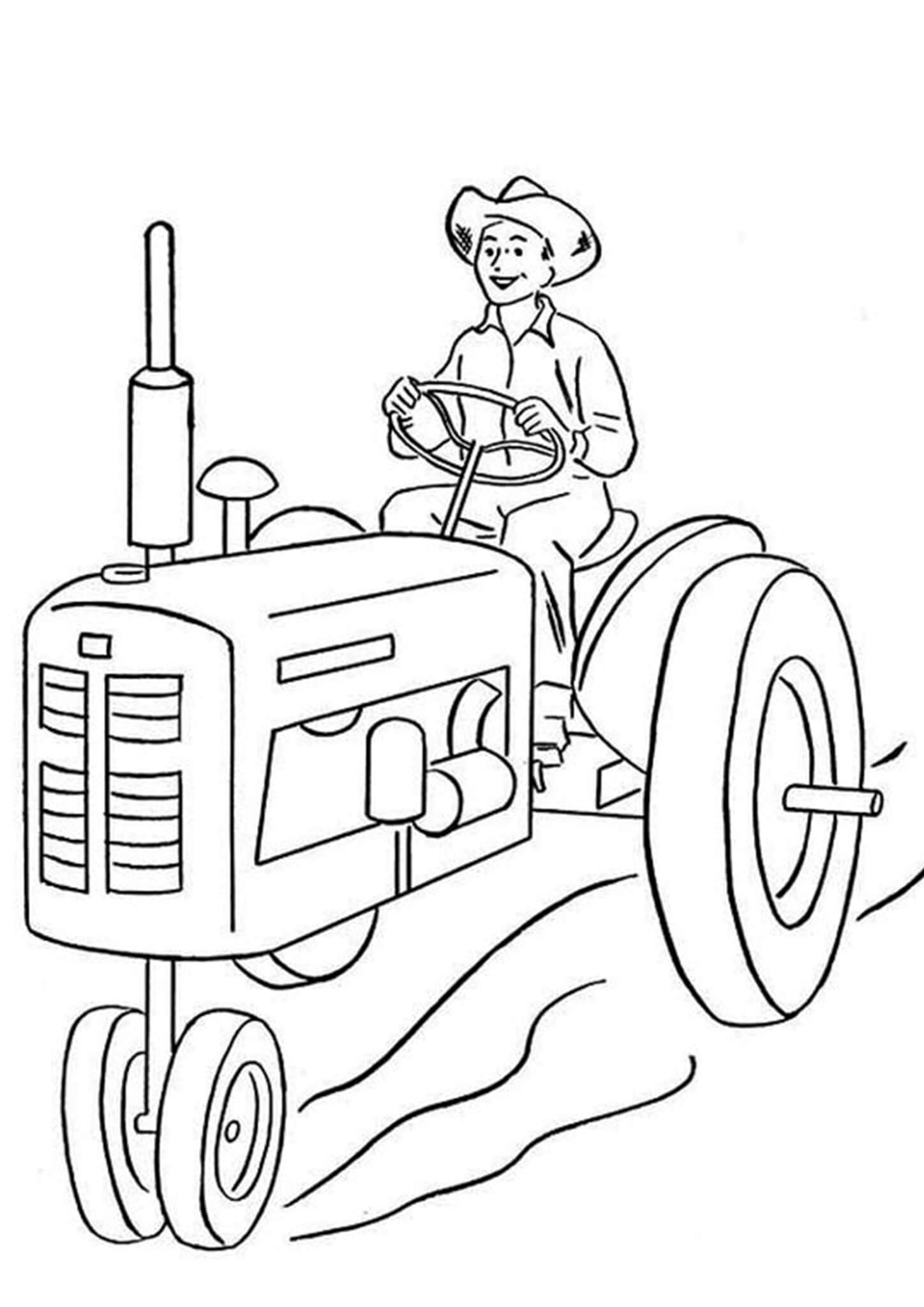 tractor coloring pages printable jpg