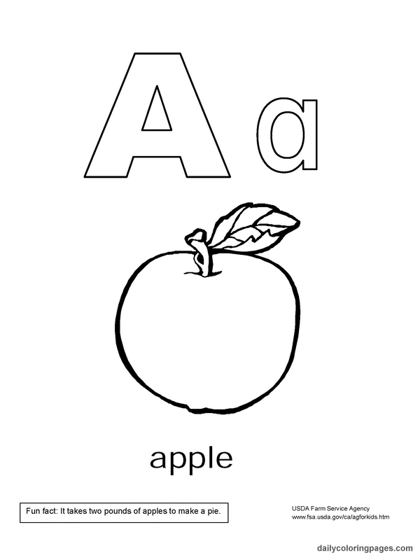 educational alphabet coloring pages printable jpg