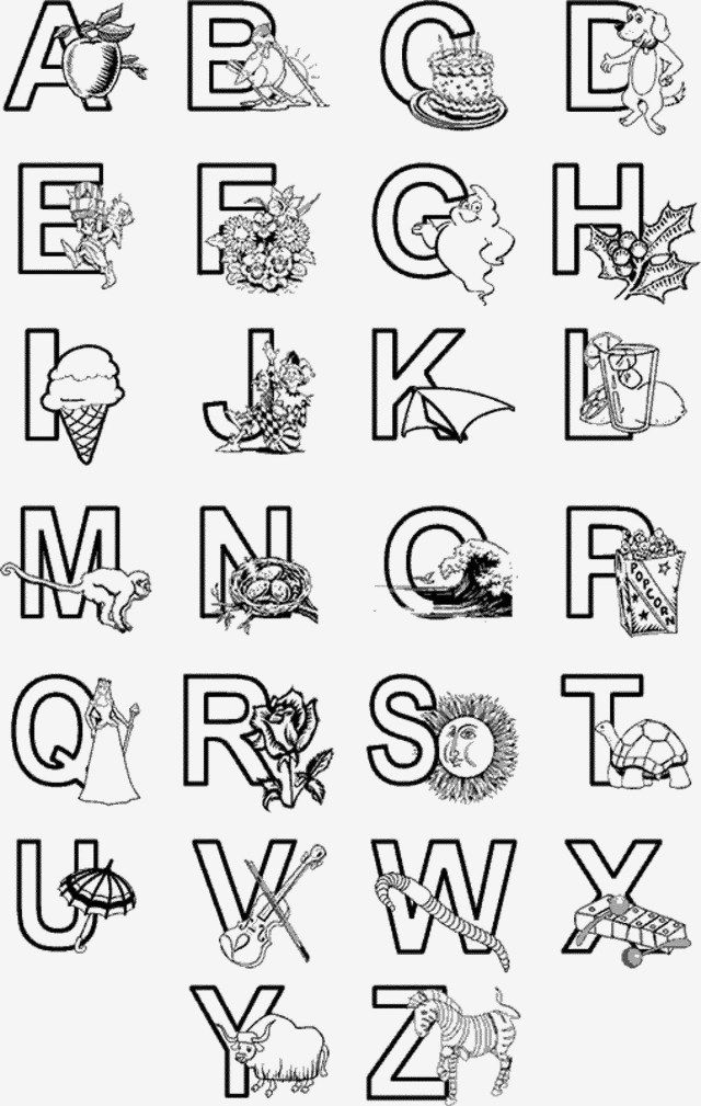 educational alphabet coloring pages printable jpg