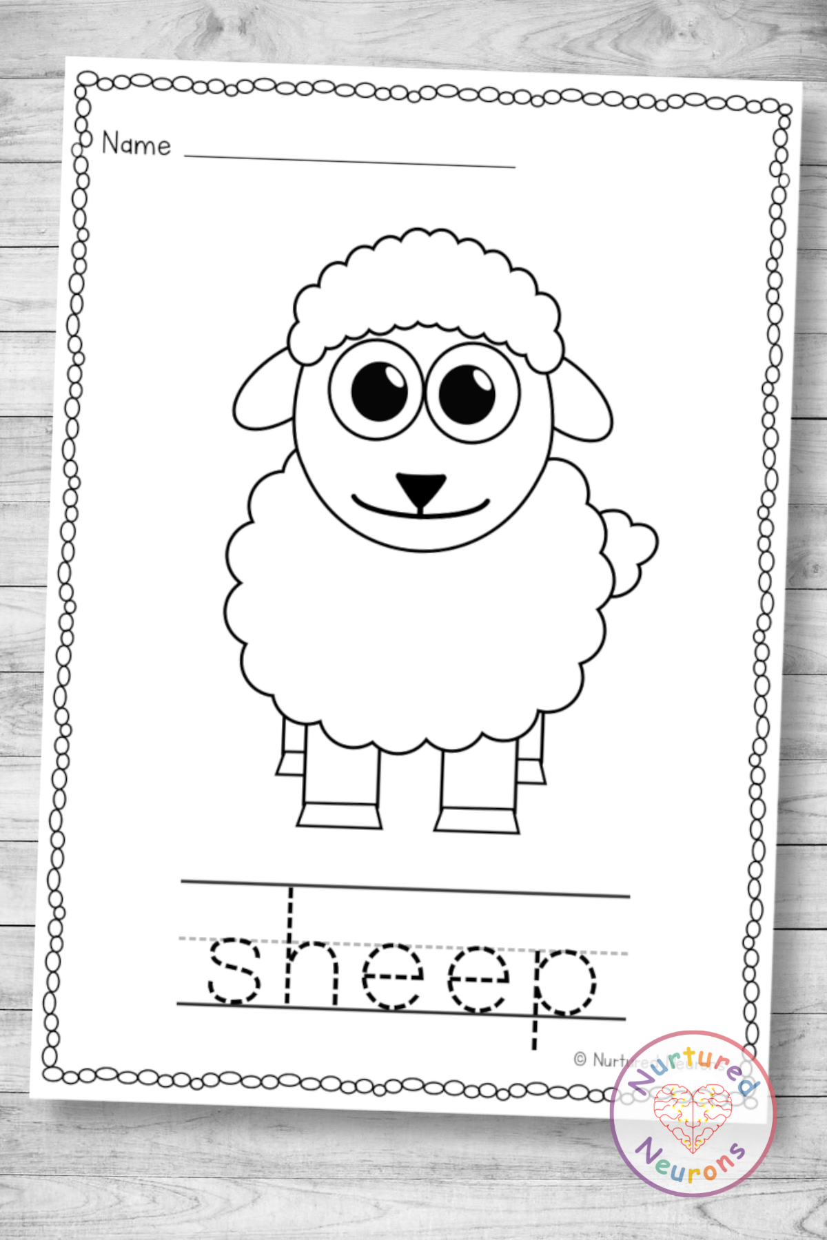 Farm Animal Coloring Pages Printable 34