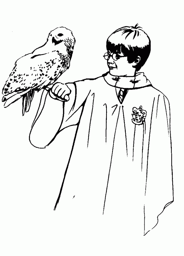 Harry Potter Coloring Pages Printable Magic 15