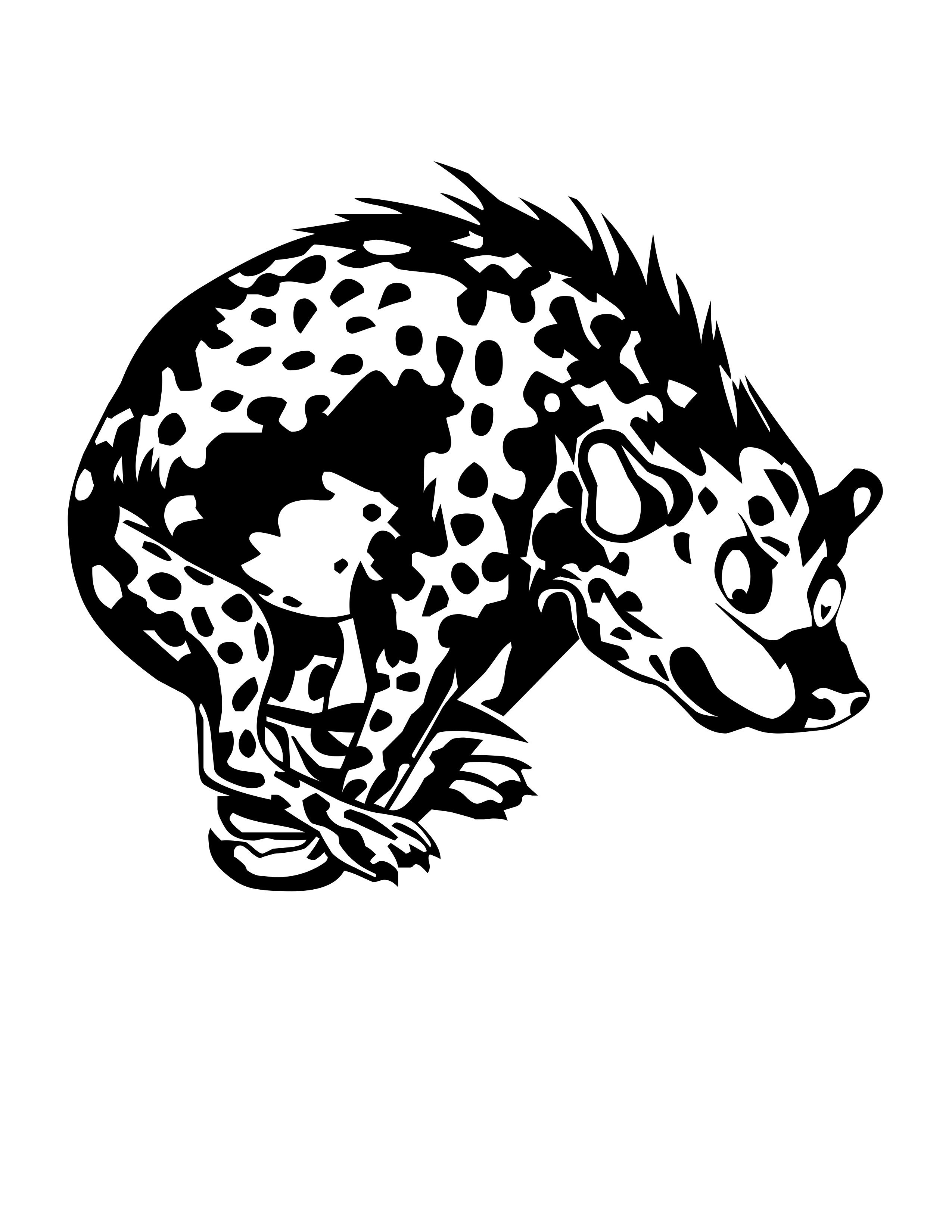 hyena coloring pages printable jpg