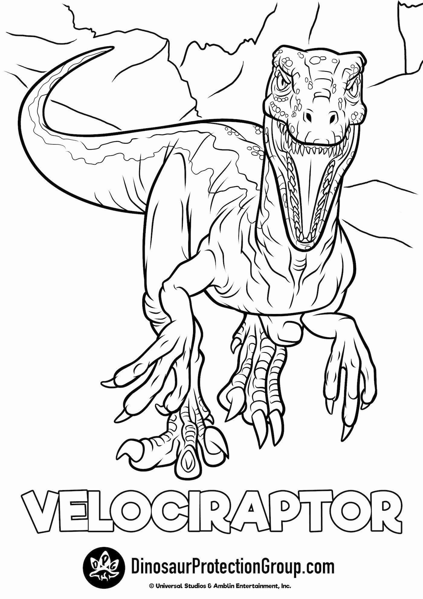 jurassic park coloring pages printable jpg