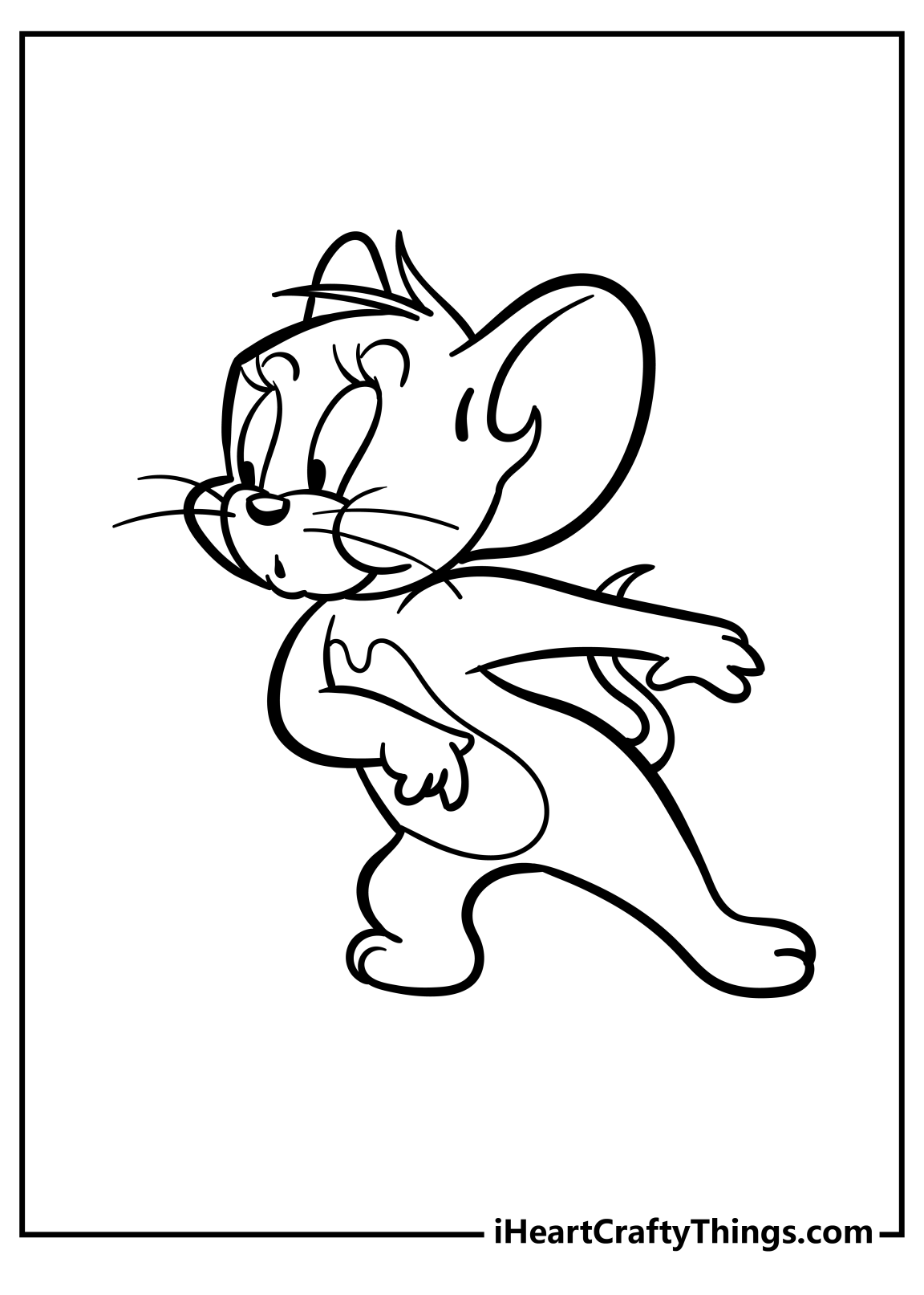 tom and jerry coloring pages for kids printable jpg