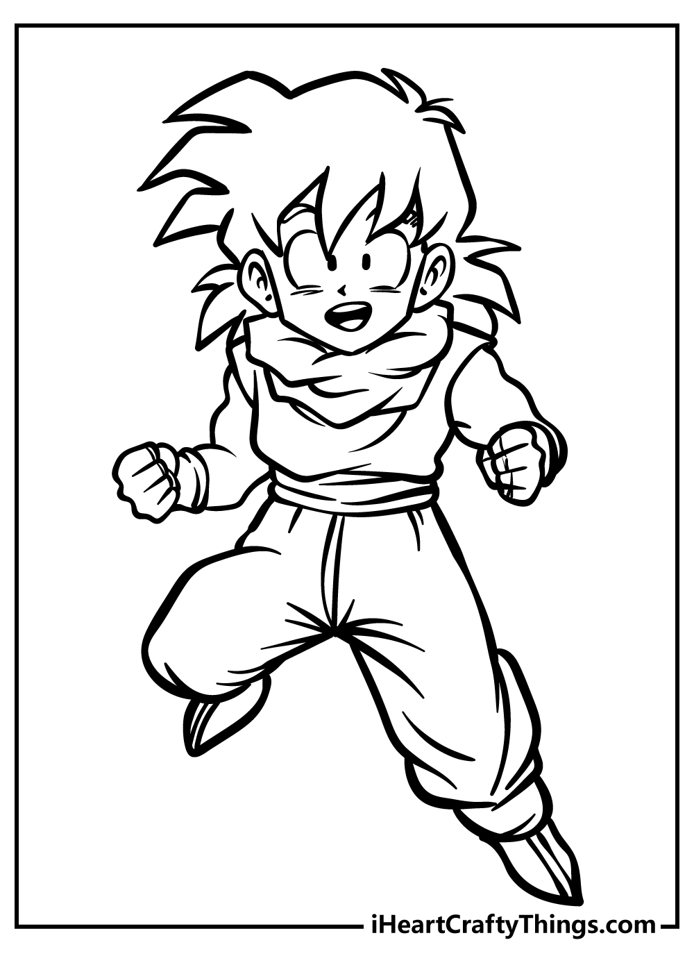 action packed dragon ball z coloring pages printable jpg