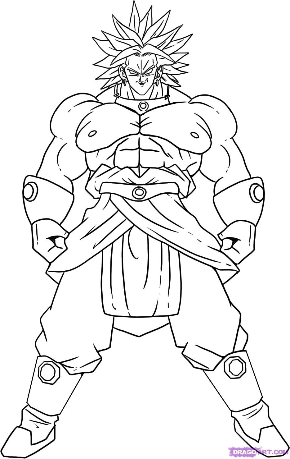 action packed dragon ball z coloring pages printable jpg