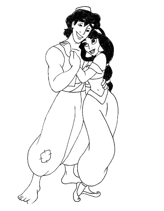 aladdin coloring pages printable jpg