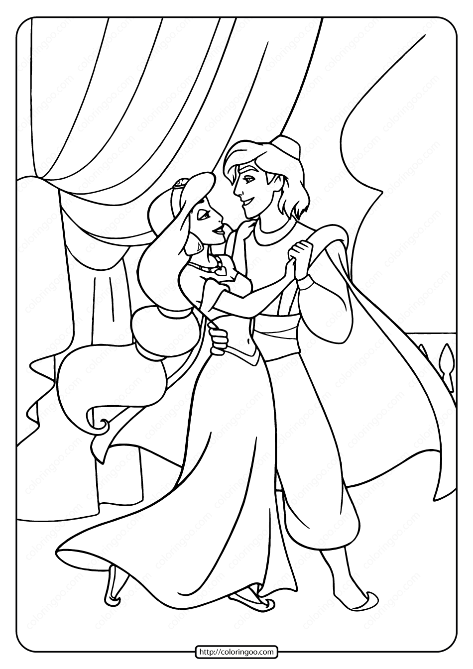 aladdin coloring pages printable jpg