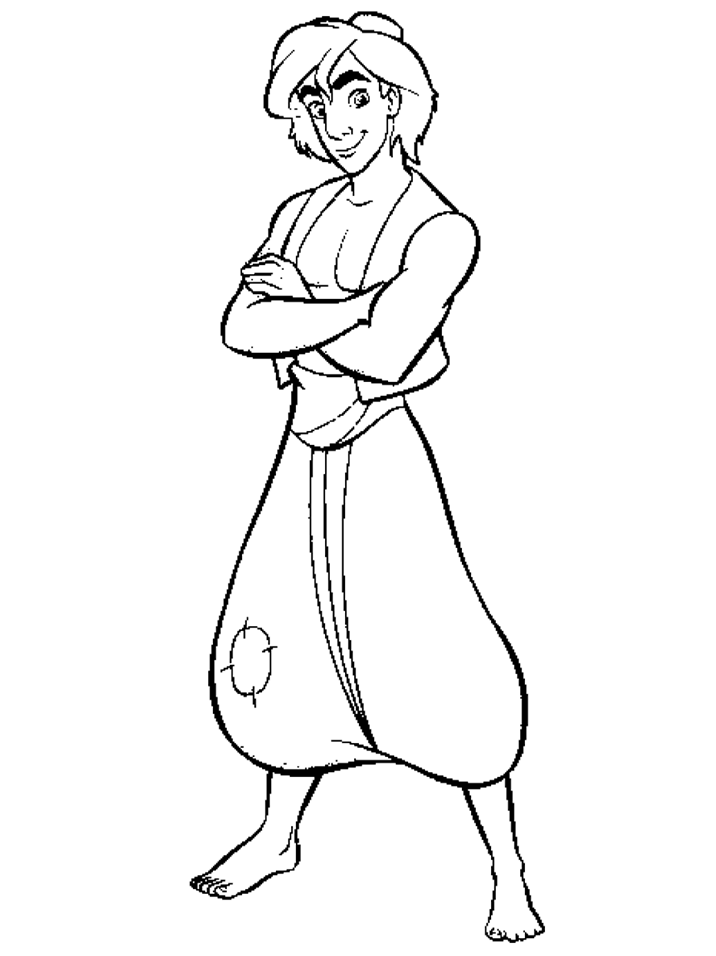 aladdin coloring pages printable jpg