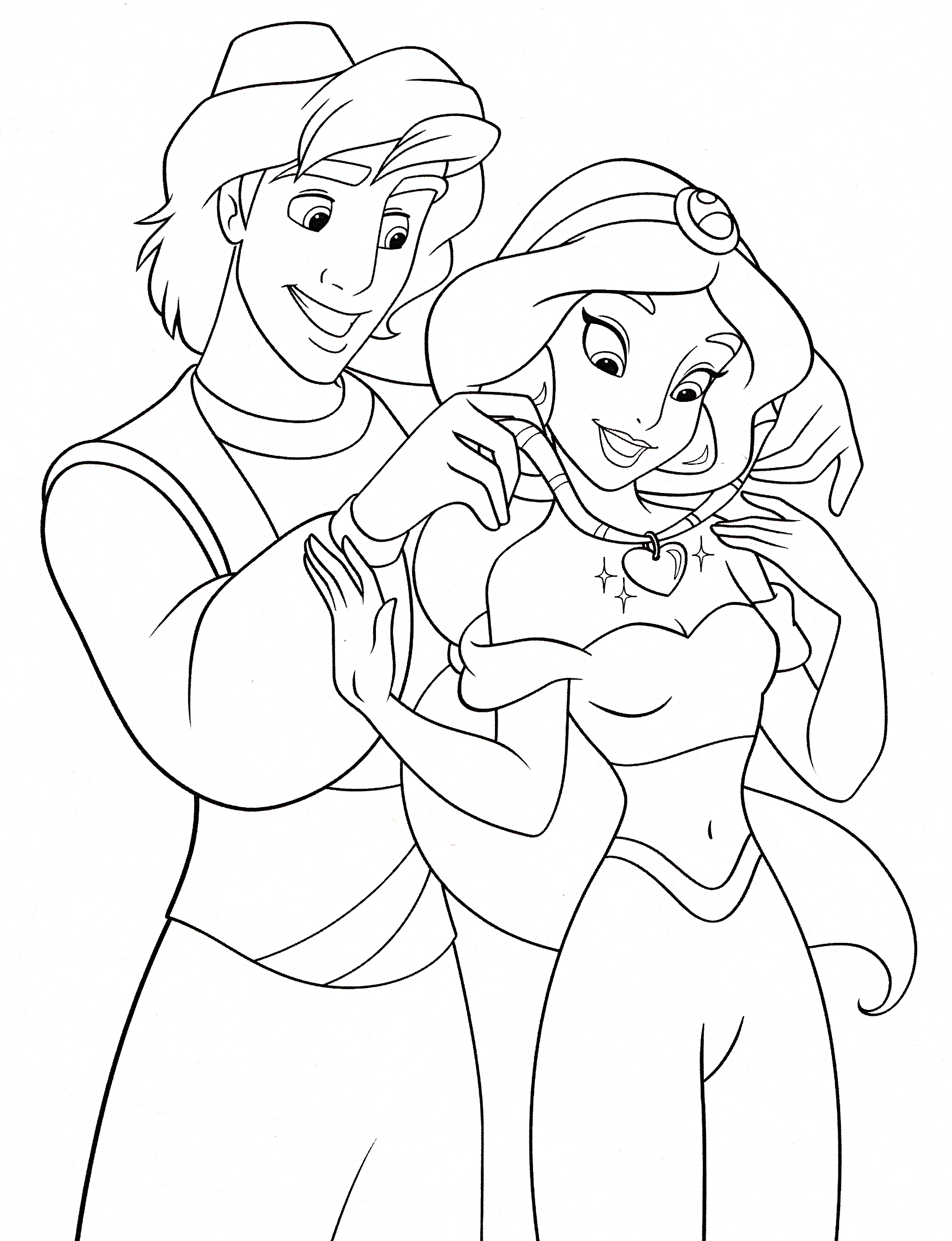 aladdin coloring pages printable jpg