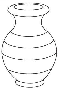 beautiful flower vase coloring pages printable jpg