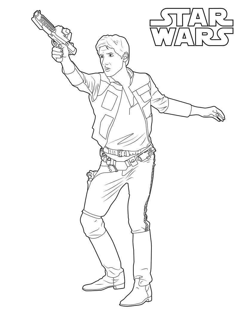 cool han solo coloring pages printable jpg