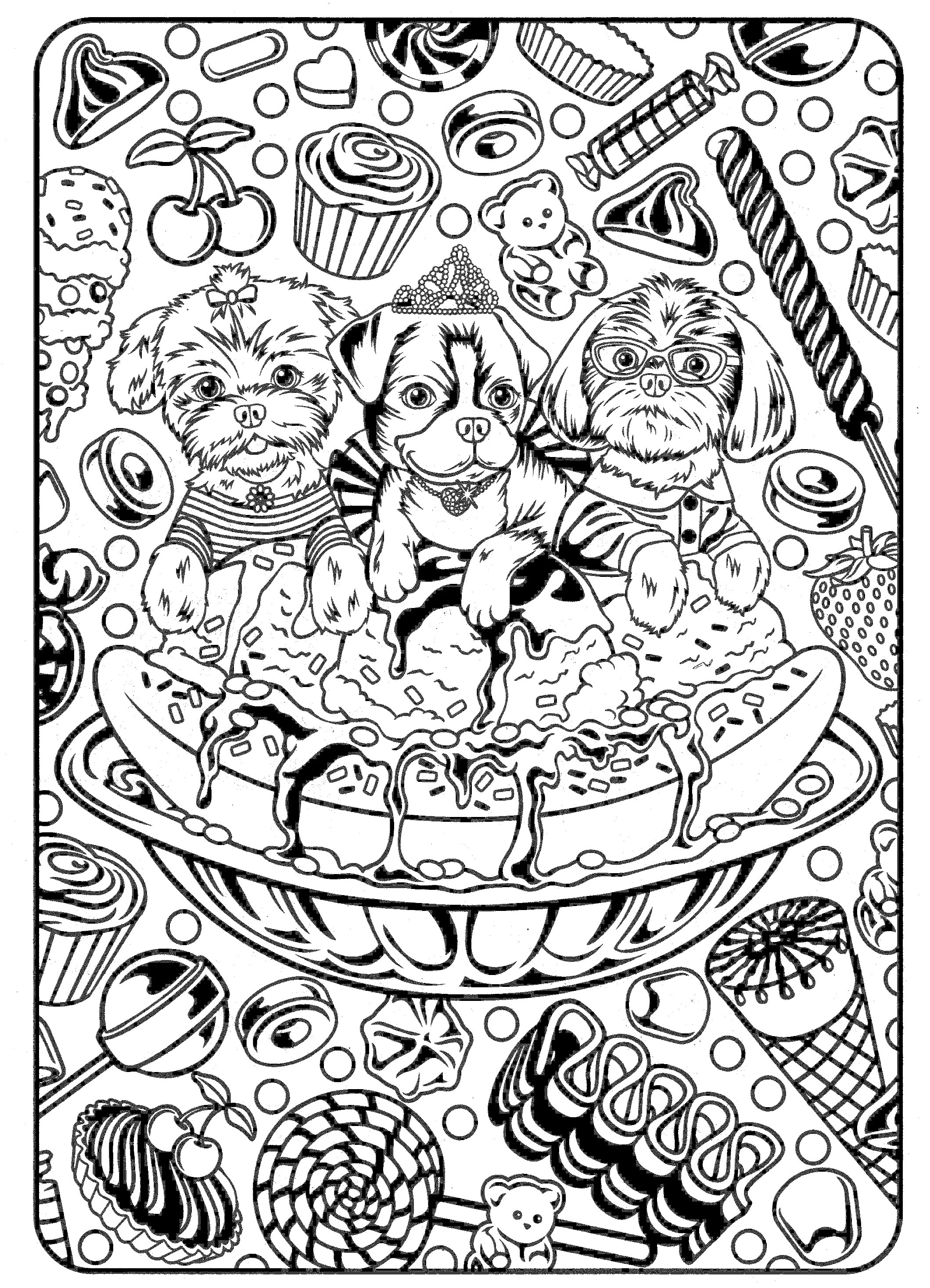 cute coloring pages medium printable jpg