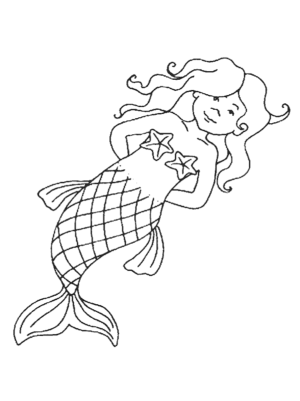 detailed printable mermaid coloring pages for kids printable jpg