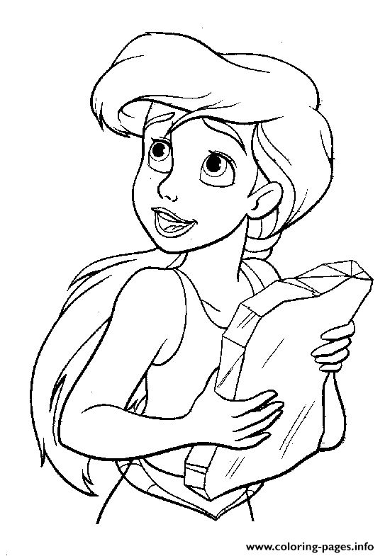 adorable little mermaid coloring pages for kids printable jpg