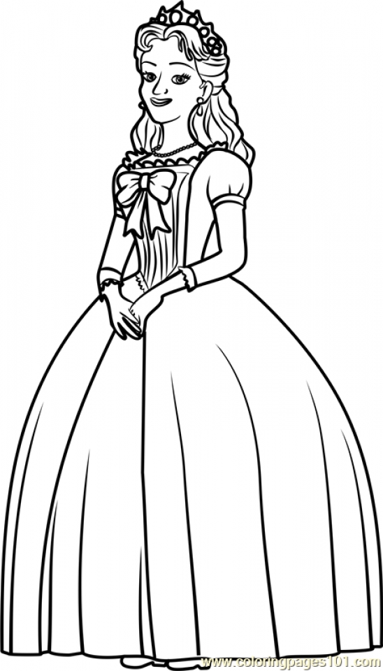 charming sofia the first coloring pages printable jpg