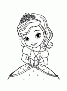 charming sofia the first coloring pages printable jpg