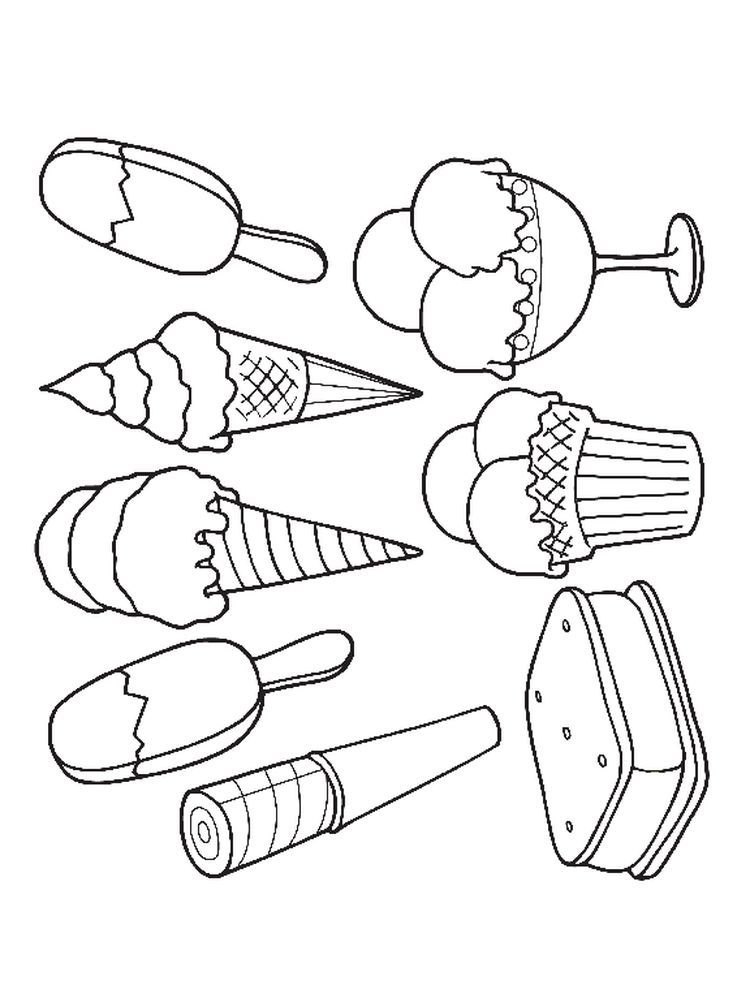 ice cream coloring pages for kids printable jpg