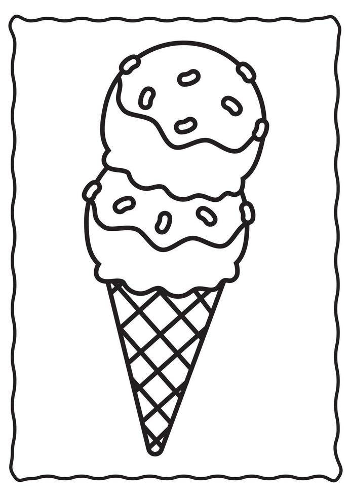 ice cream coloring pages for kids printable jpg