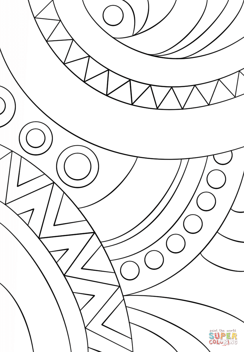 pattern coloring pages printable jpg