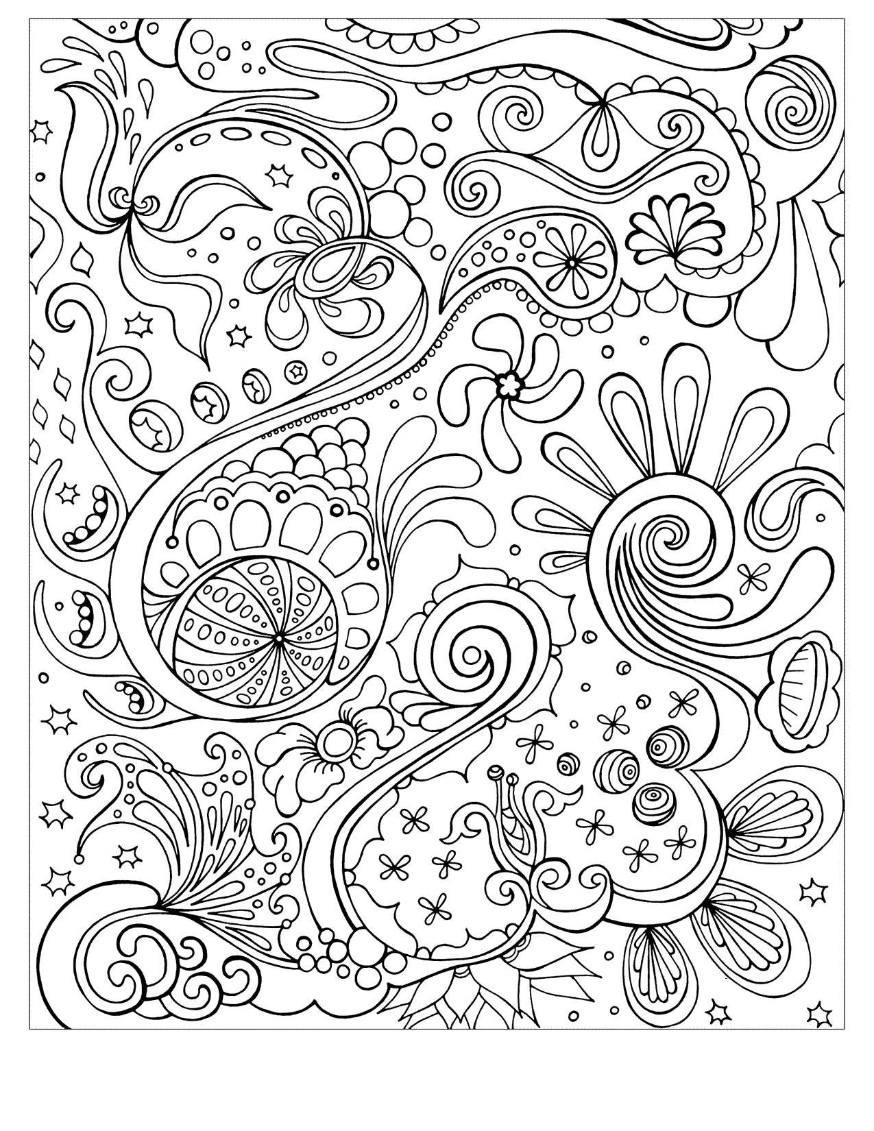 pattern coloring pages printable jpg