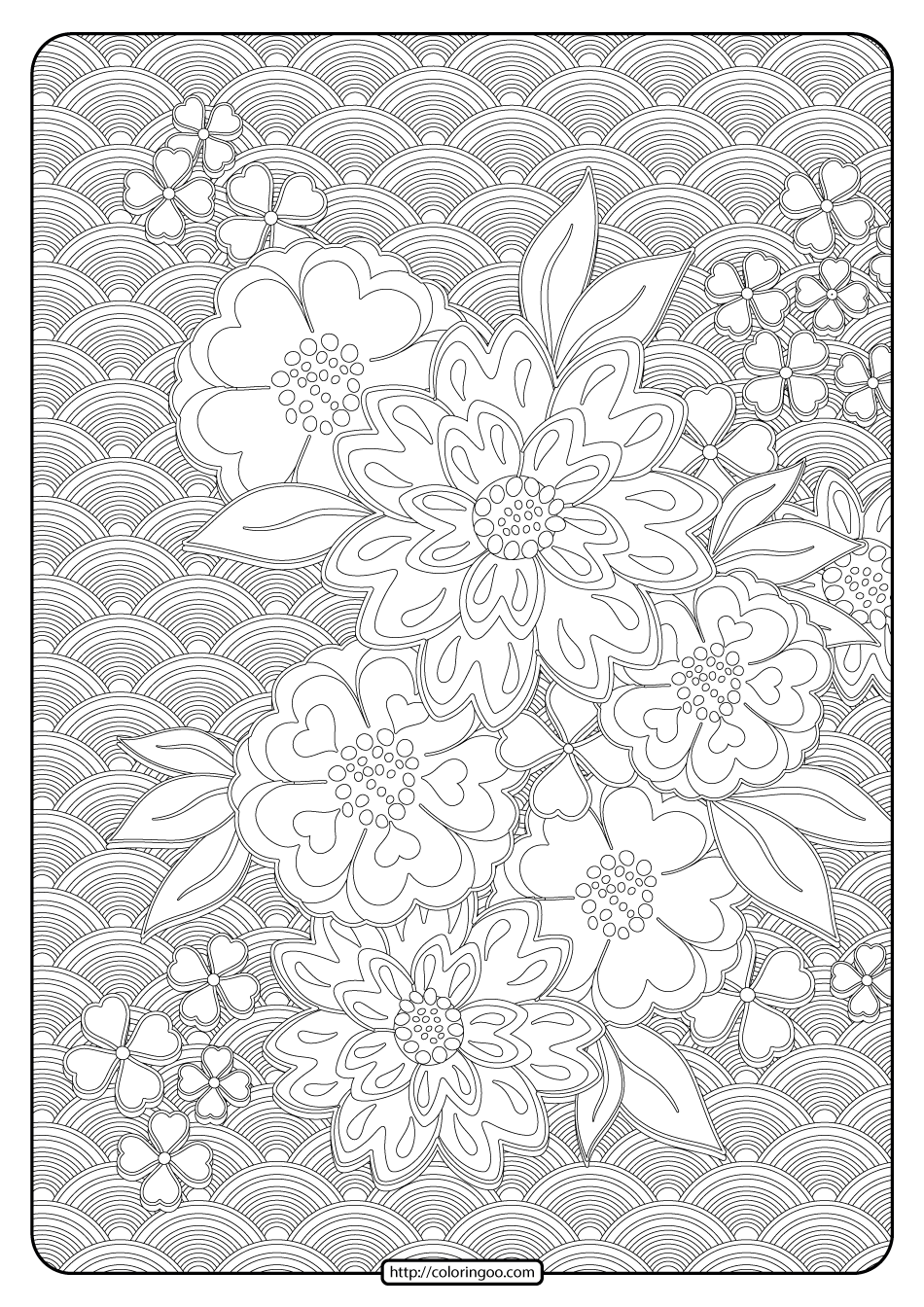 32 Pattern Coloring Pages Printable 23