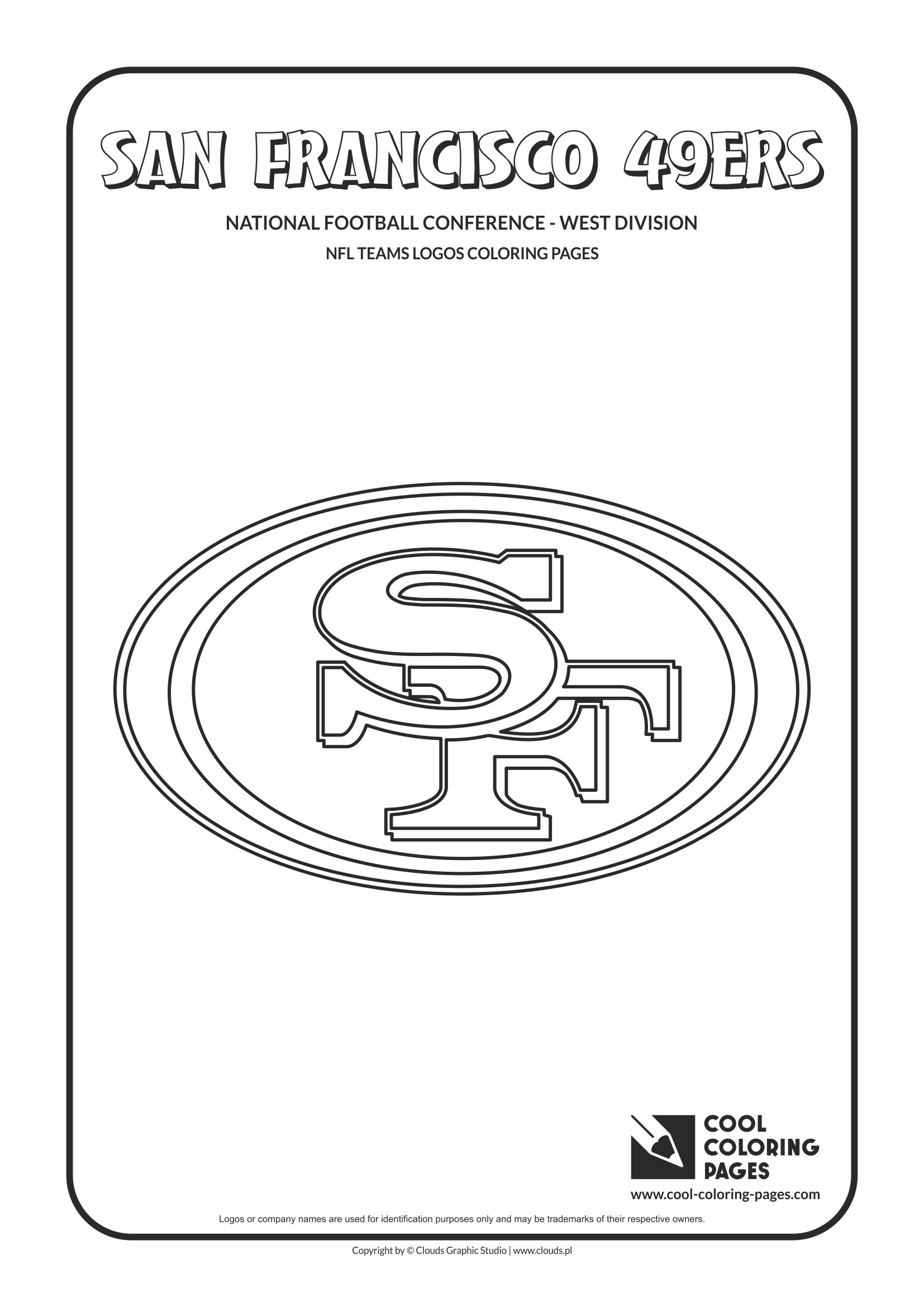 san francisco ers logo coloring pages printable jpg