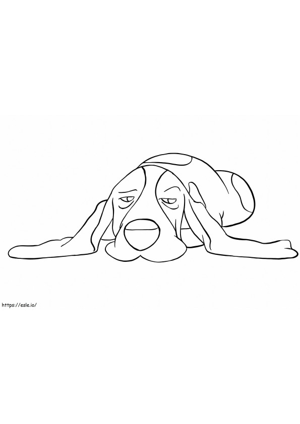 basset hound coloring pages printable jpg