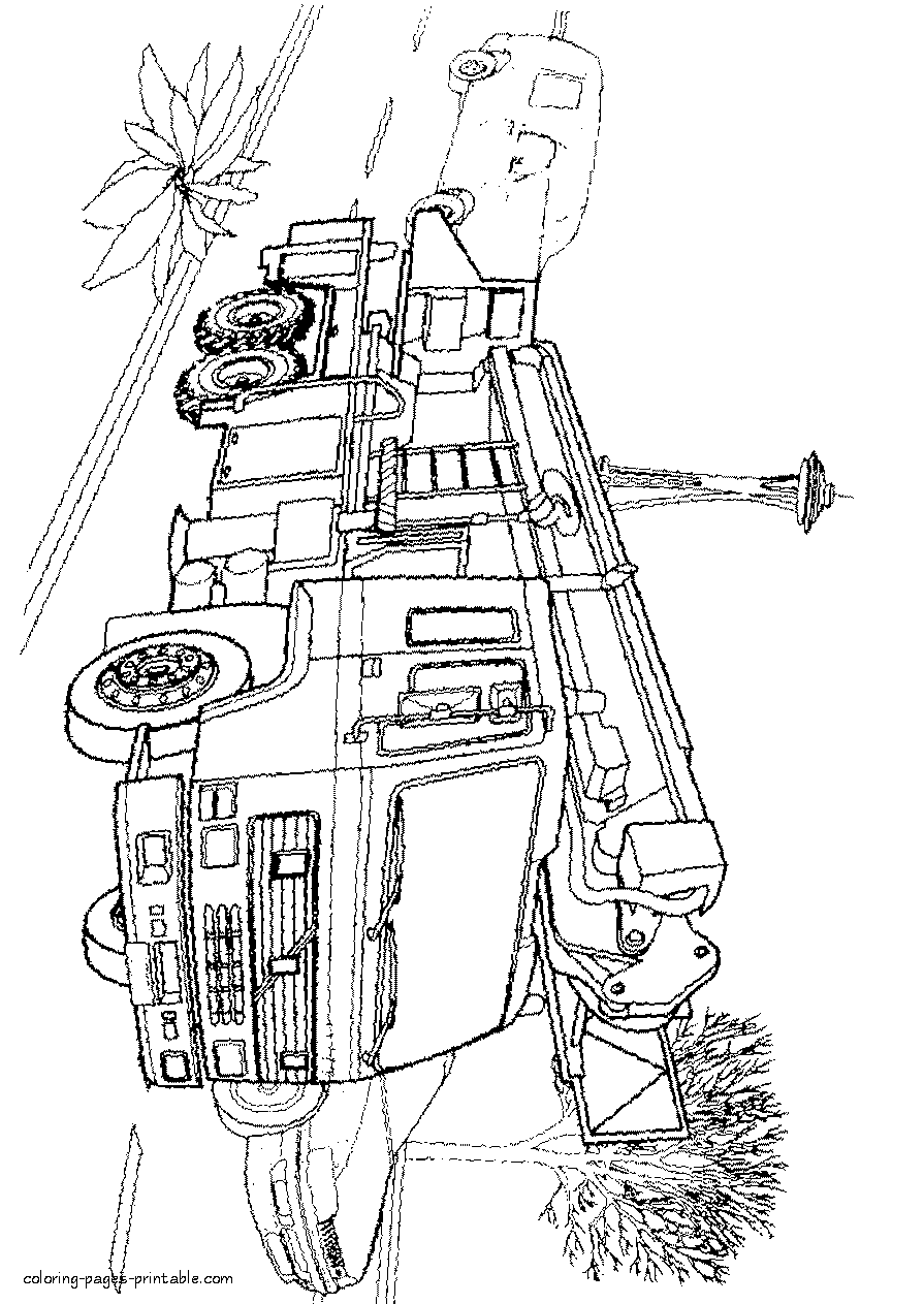 brave fire truck coloring pages printable jpg