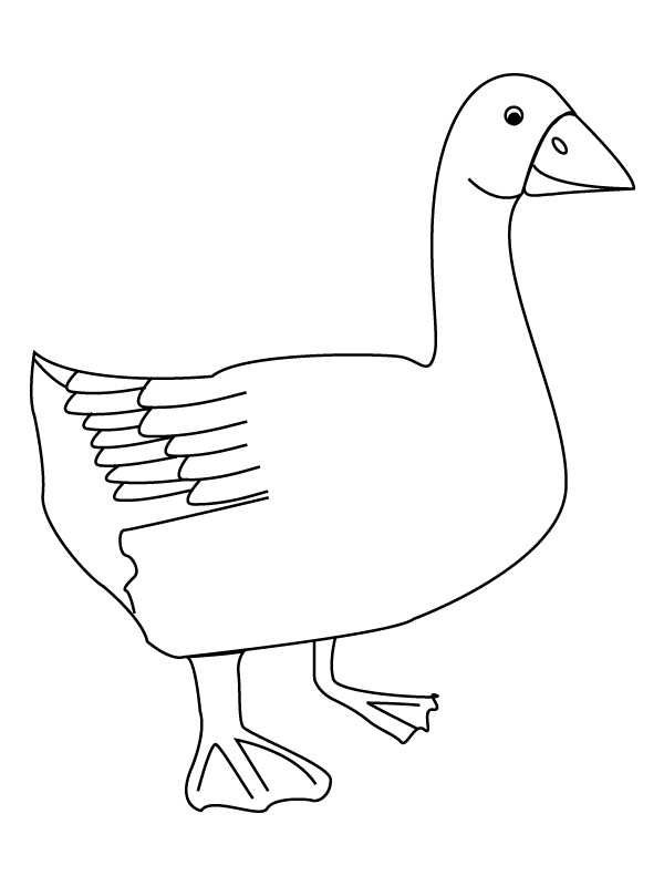 cute goose coloring pages printable jpg