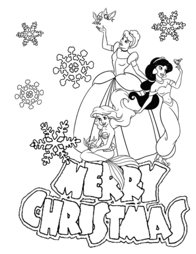 disney christmas coloring pages printable jpg