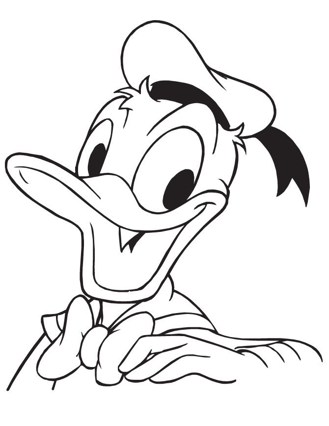 donald duck coloring pages printable jpg