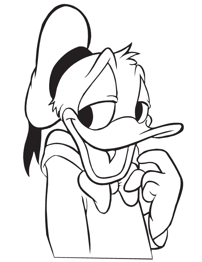 donald duck coloring pages printable jpg