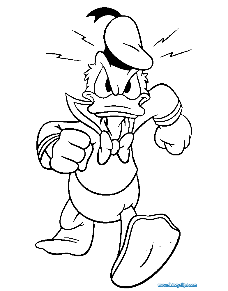 donald duck coloring pages printable jpg